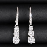 Elegant CZ Drop Earrings for Women