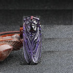 Hand Carved Cicada Jade Pendant Fashion Boutique Jewelry