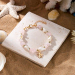 Bohemian Starfish Pendant Bracelet