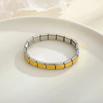 Elastic Italian Stainless Steel BraceletW0201-Style 1