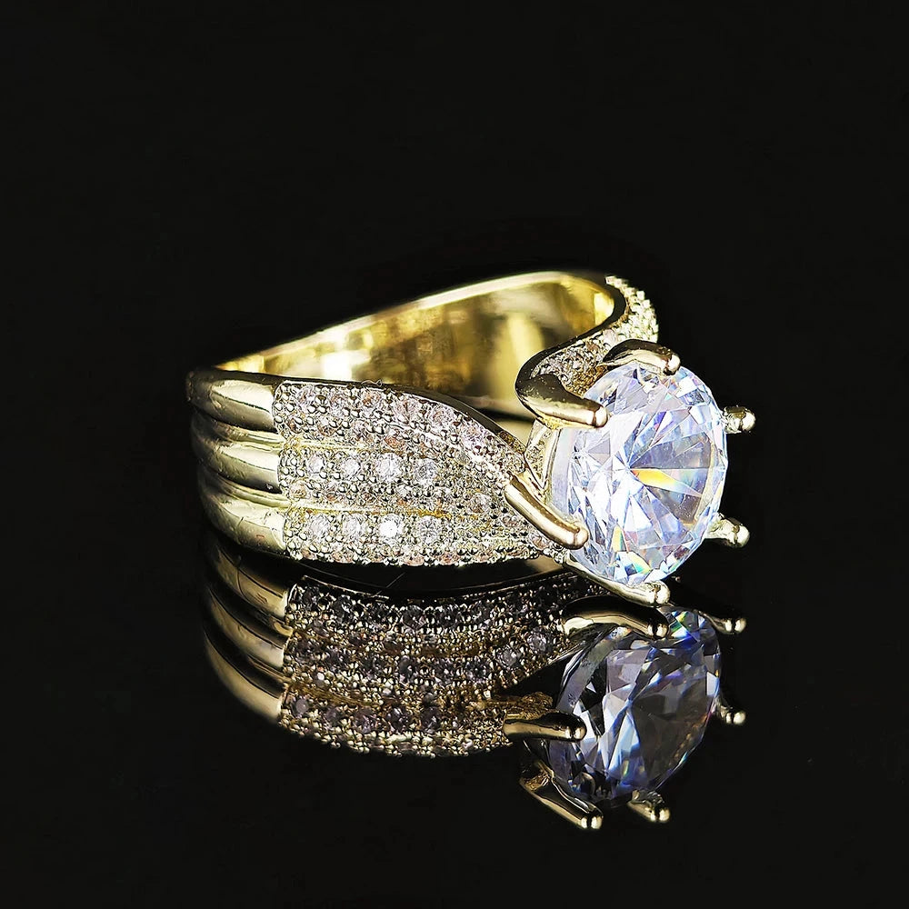 Women’s 10MM Cubic Zirconia Engagement Band