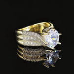 Women’s 10MM Cubic Zirconia Engagement Band