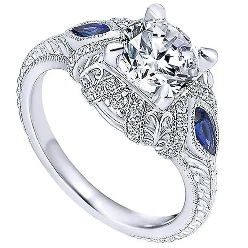Versatile Vintage Royal Ring for WomenQ9859