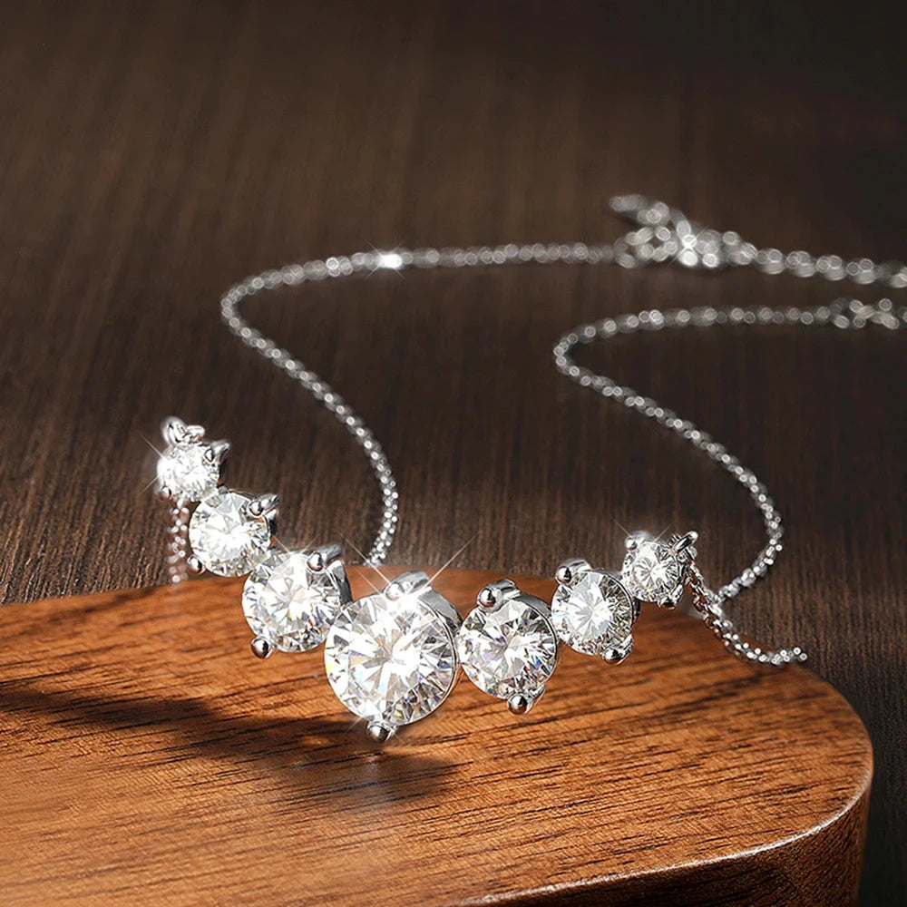 Moissanite Necklace for Woman