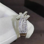 Sparkling Cubic Zirconia Ring for Women