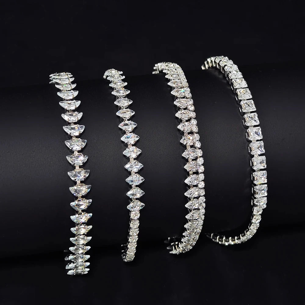 Luxury Silver Bracelet Bangle for Women