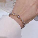 Natural Freshwater Pearl Bracelet for Women Summer Accessories