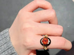 Luxury Antique Round Cut Ruby Rings Handmade