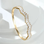 Women's Gold Zircon Bracelet