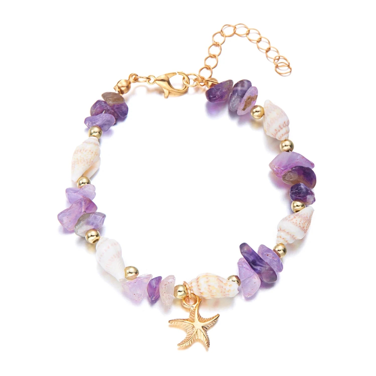 Bohemian Starfish Pendant BraceletBR25Y0139-1