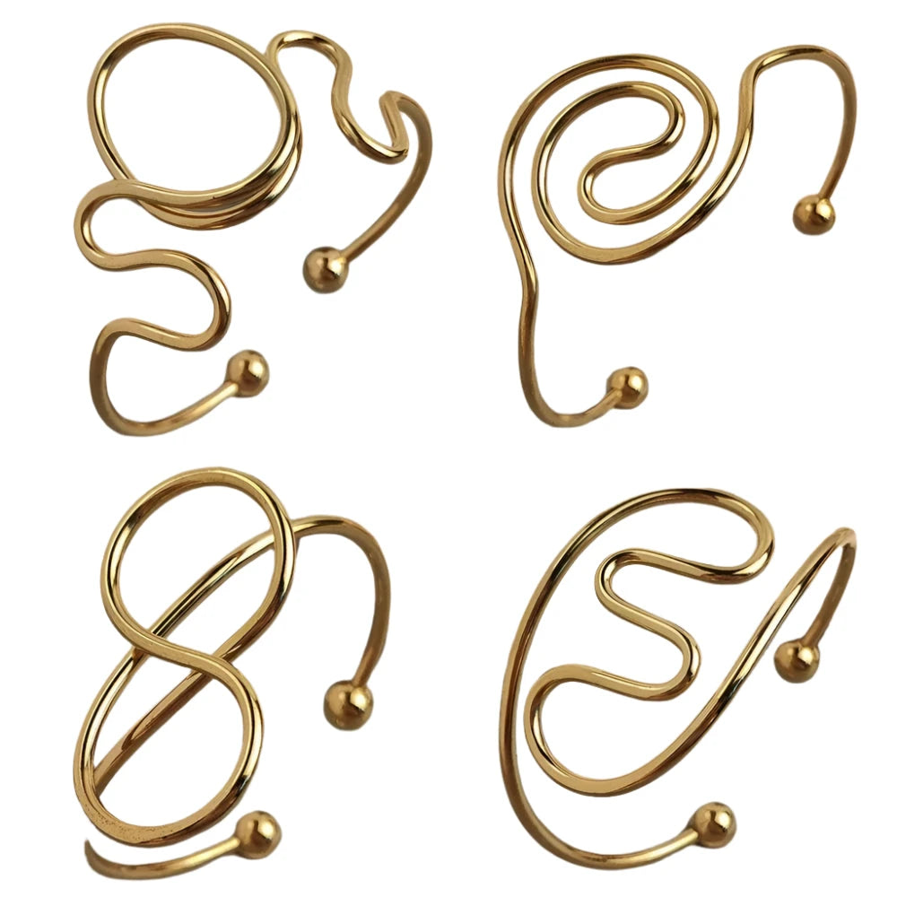 Irregular Shape Metal Bracelet – Stylish Jewelry