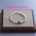 925 Sterling Silver Natural Pearl BraceletYC020