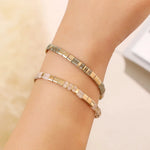 Colorful Miyuki Tile Beads Bracelet