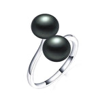 Natural Freshwater Pearl Ring for WomenresizableCHINA