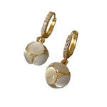 Fashion Micro-Inlaid Zircon Earrings