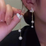 Elegant Snowflake Stud EarringsED192