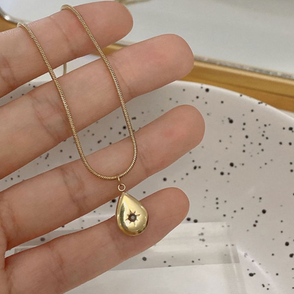 North Star NecklaceNecklacesTeardrop Signet