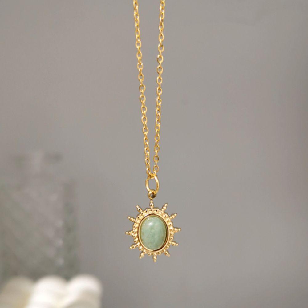 Green Quad NecklaceNecklaces