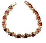 Health Red Garnet Bracelet Jewelry