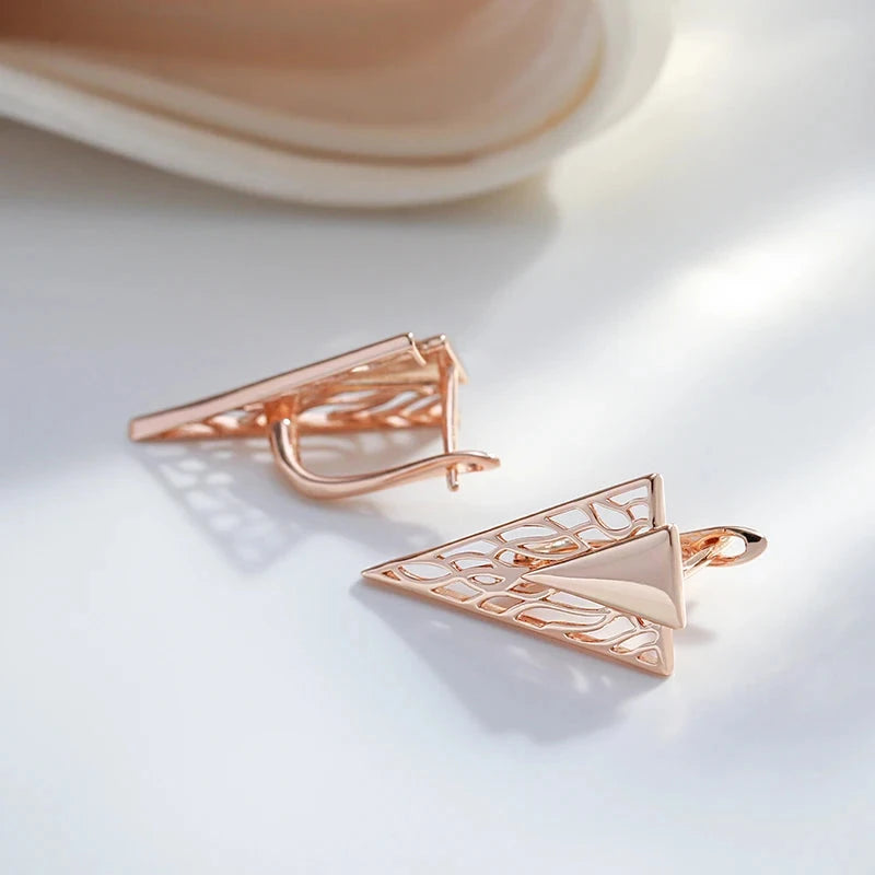 Glossy Ethnic Drop Earrings for Women