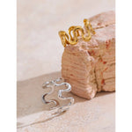 Minimalist Adjustable Ring for Women