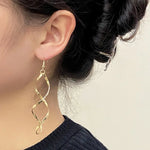 Spiral Women's Hook Earrings