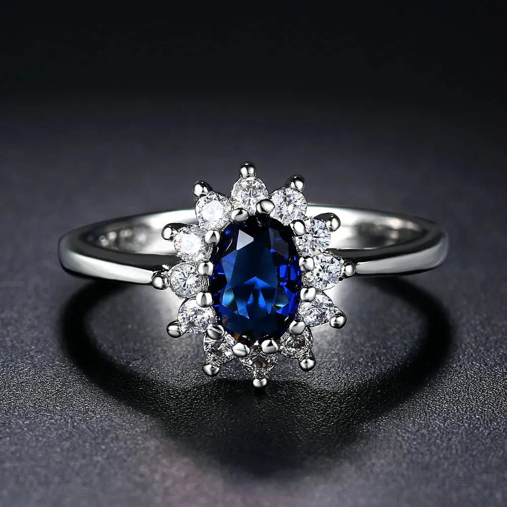 Elegant Green Crystal Ring for Women – ZHOUYANG R088R07610