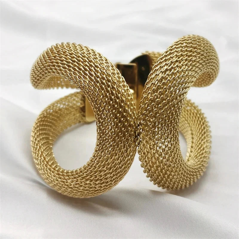 Luxury Punk Weave Bracelet for Women