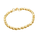 Unisex Rhomb Chain Bracelet – Waterproof & StylishGold Color