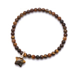 Natural Stone Green Aventurine BraceletTiger Eye21CM
