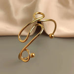 Irregular Shape Metal Bracelet – Stylish Jewelry14