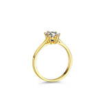 1ct Marquise Cut Zircon Ring