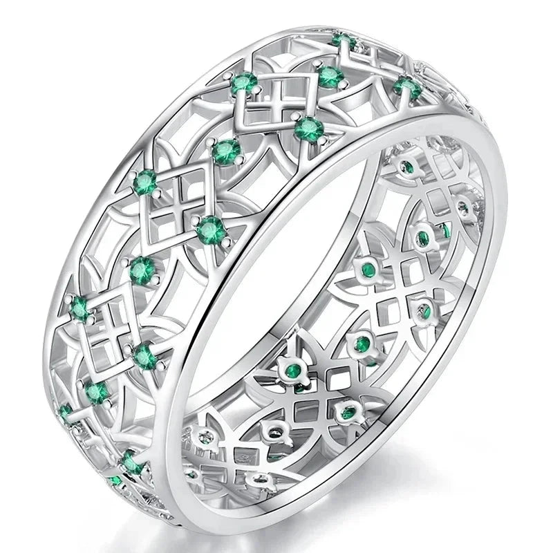Beautiful Hollow Out Design Ring for Women8CJP0119-LVSE
