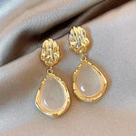 Water Drop Dangle Earrings for Femalees3465