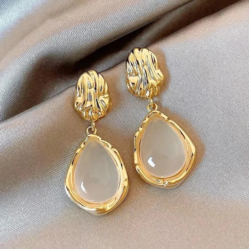 Water Drop Dangle Earrings for Femalees3465