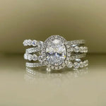Sparkling CZ Cross Band for WomenQ7517