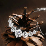 Moissanite Necklace for Woman