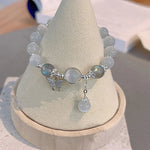 Opal Sea Blue Treasure Moonlight Crystal Bracelet