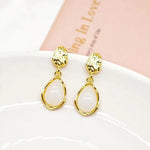 Water Drop Dangle Earrings for Female