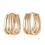 585 Rose Gold Drop Earrings for WomenROSE GOLD COLOR