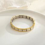 Elastic Italian Stainless Steel BraceletW0201-Style 2