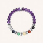 Balanced Spirit - Chakra Amethyst Stone BraceletBracelets - Womens