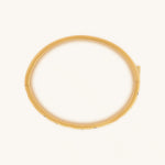 Soulful Rejuvenation Gold Evil Eye Bangle BraceletBracelets - Womens