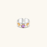 Soothing Relaxation - Amethyst Tree of Life RingRings - Womens