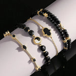 Equilibrium Essence Yin Yang Onyx & Mother of Pearl BraceletBracelets - Womens