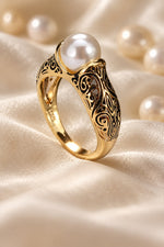 Vintage Simulated Pearl Rings - AtPerry's lifestyle photo