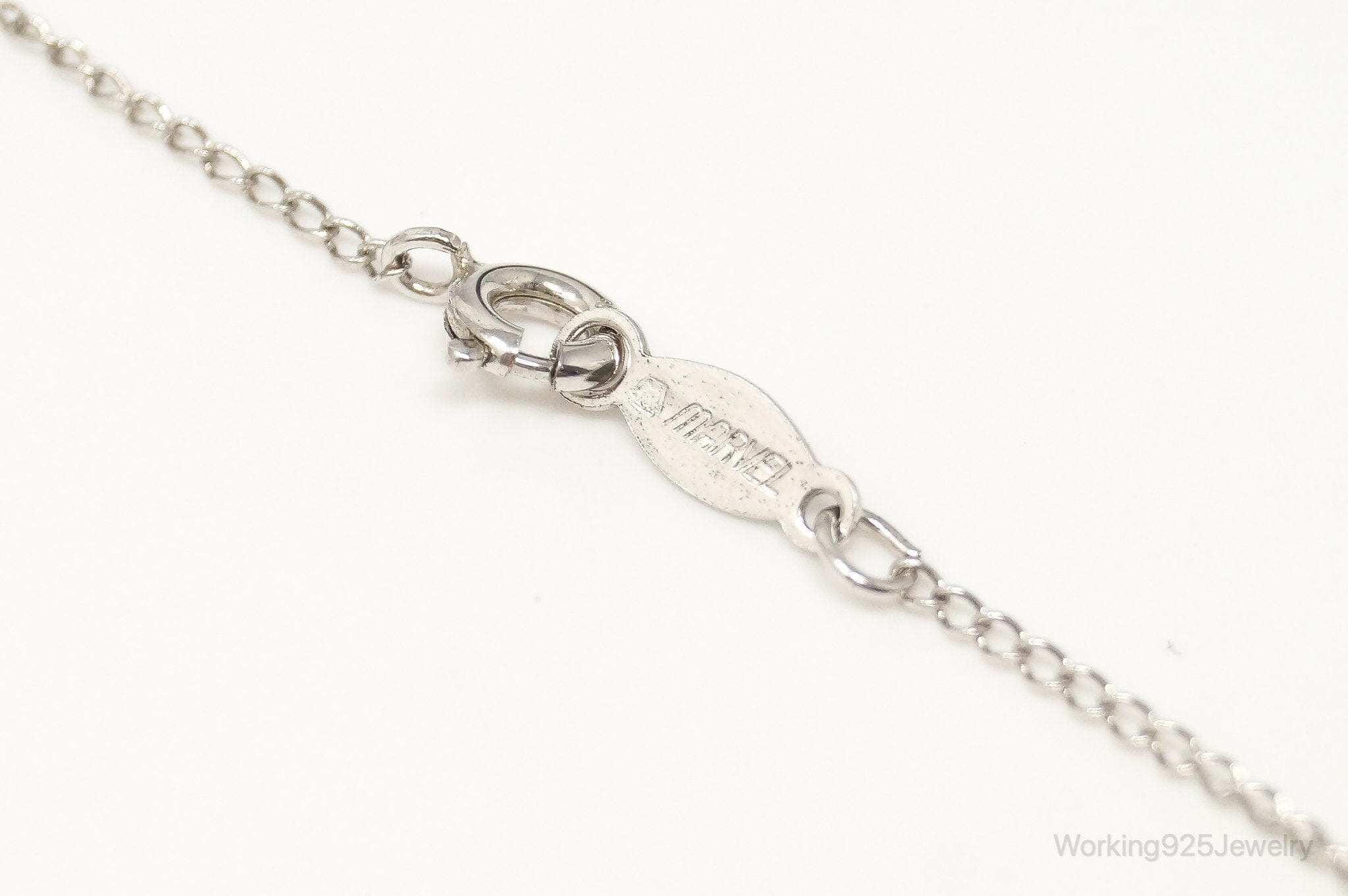 Vintage Star Sapphire Sterling Silver NecklaceJewelry > Necklaces > Pendants