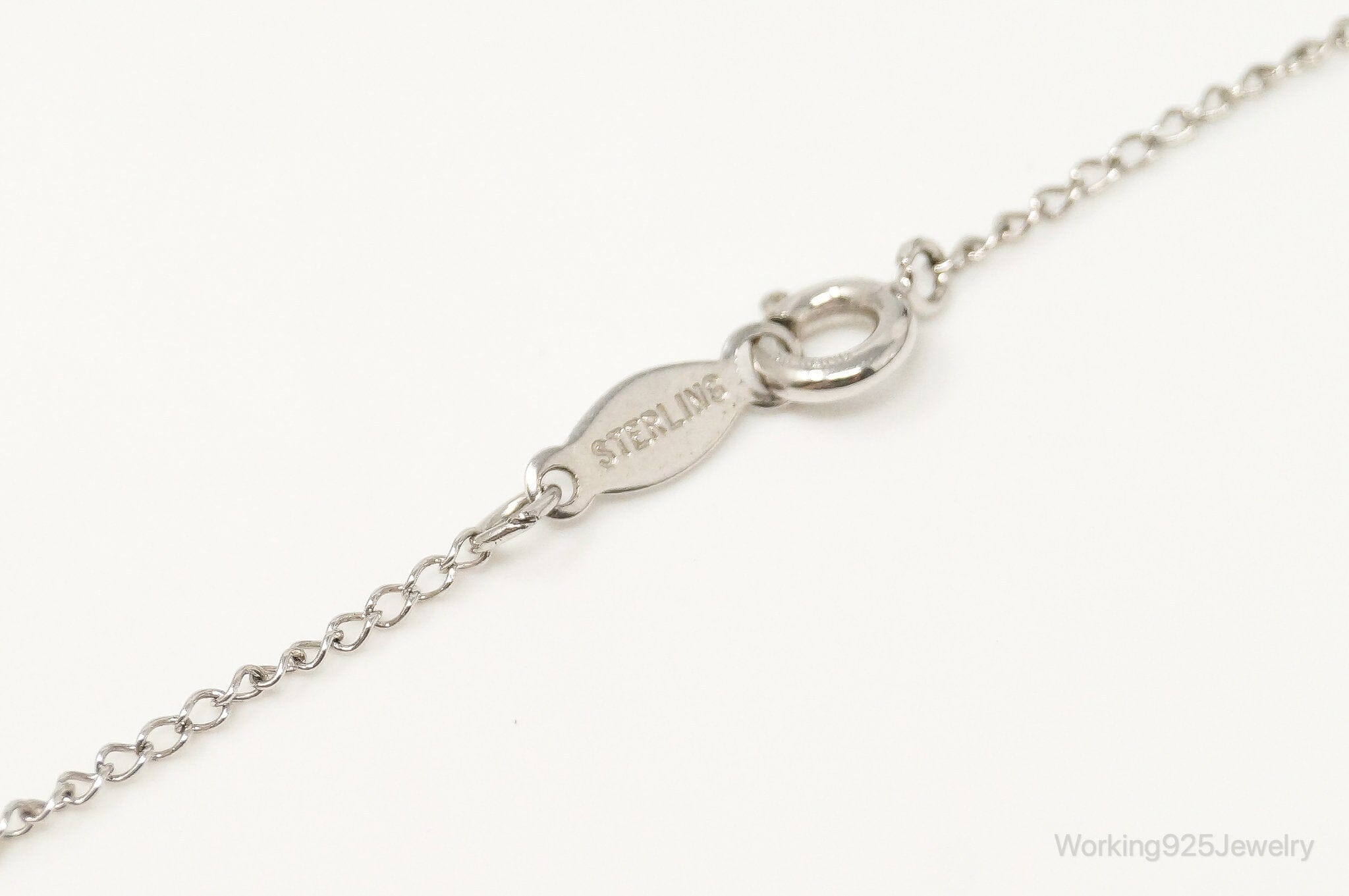 Vintage Star Sapphire Sterling Silver NecklaceJewelry > Necklaces > Pendants