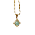 Green Quad NecklaceNecklaces