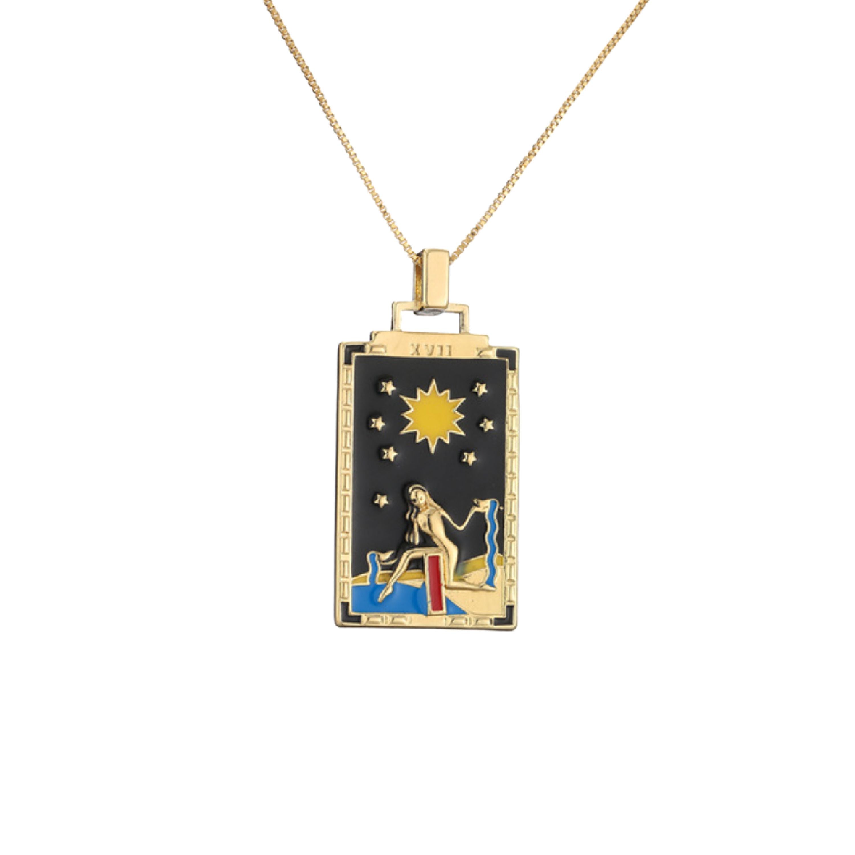 The Goddess Tarot Card NecklaceNecklacesThe Goddess
